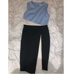 Calvin Klein Women's Geo Colorblock Dress